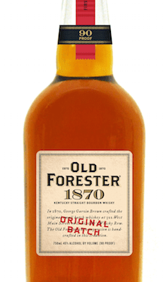 Old Forester 1870 Original batch