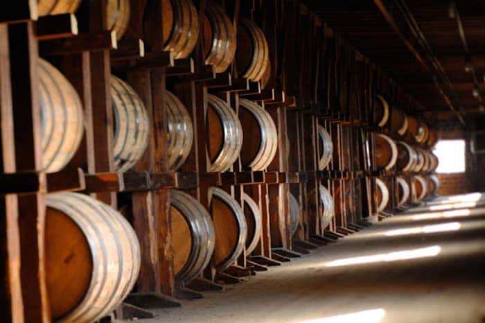 Buffalo Trace barrels