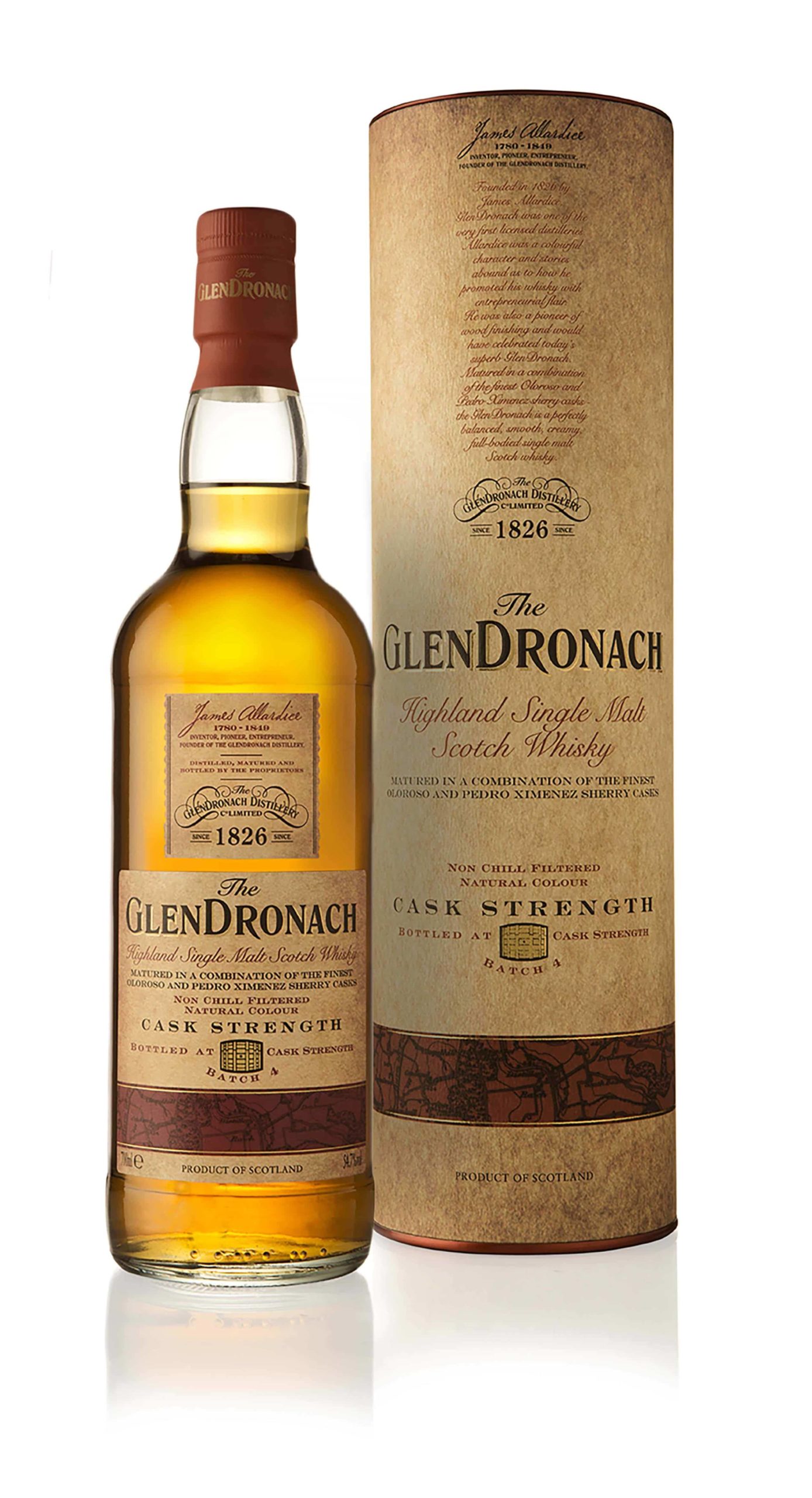 GlenDronach Cask Strength Batch 4 Whisky 