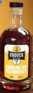 Crouch Carolina Rye Single Malt Whiskey