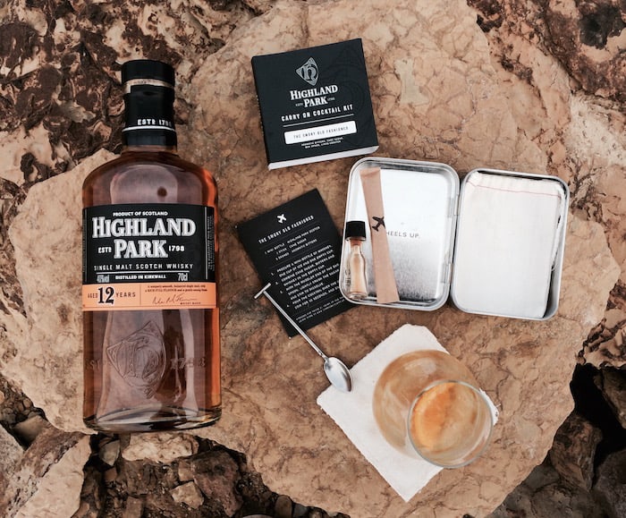 Highland Park Carry On Cocktail Kit