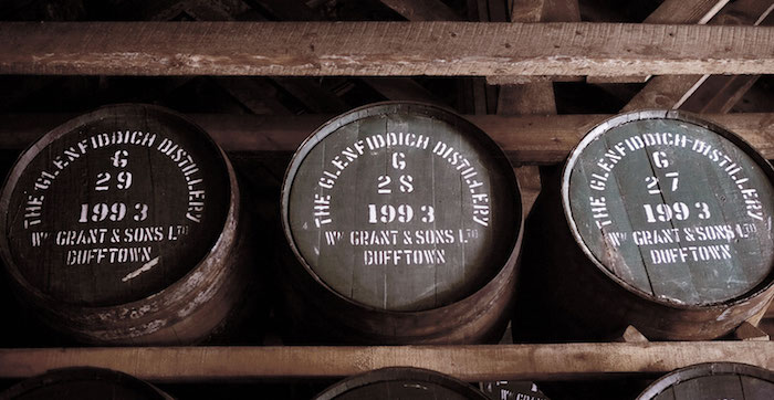 ex-bourbon barrels