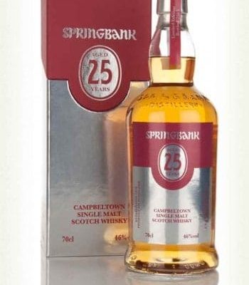 Springbank 25 year old bottled 2015