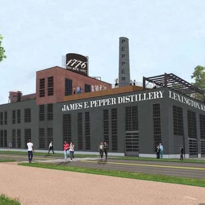 James E. Pepper distillery