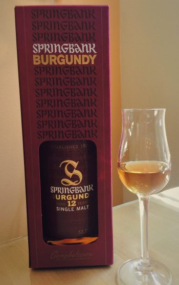 springbank burgundy 12 pour