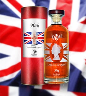 English Whisky Co Queen's 90th Birthday