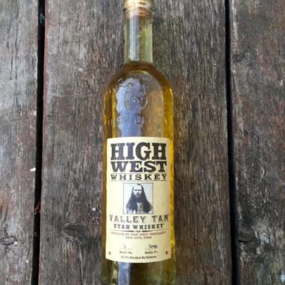 High West Valley Tan Utah Whiskey
