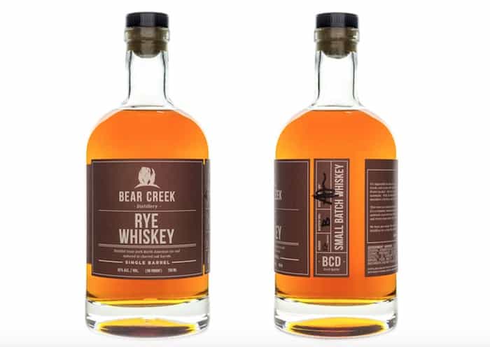 Whiskey Review Bear Creek Distillery Rye Whiskey The Whiskey Wash