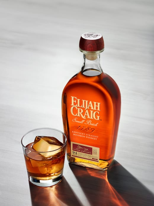Elijah Craig Already Minus Age Statement Revamps Bottle Design