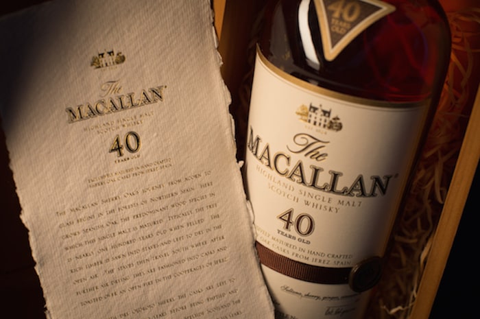 The Macallan 40 Year Old Breaks Cover At Over 6 100 The Whiskey Wash
