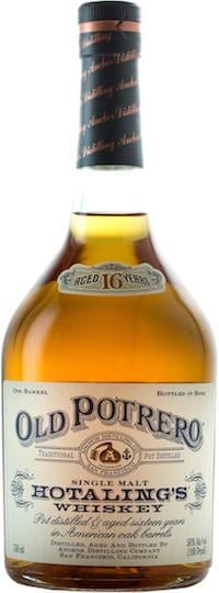 Old Potrero Hotaling's Single Malt Whiskey