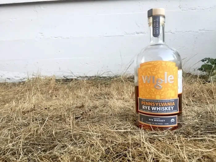 Wigle Organic Pennsylvania Rye Whiskeyのボトル画像