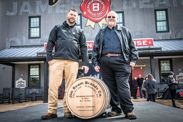 Beam Distillery Fills Its 15 Millionth Barrel Of Bourbon The Whiskey Wash