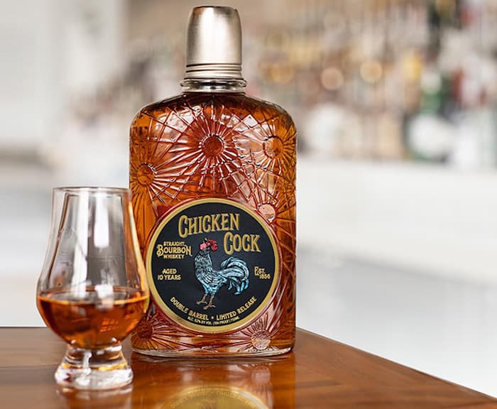Chicken Cock 10-Year-Old Double Barrel Bourbon