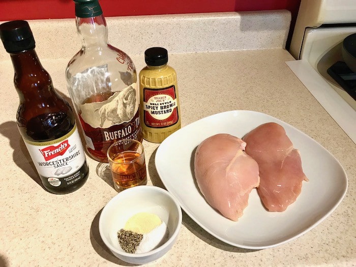Cooking with whiskey