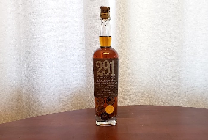 291 Single Barrel Colorado Bourbon Whiskey