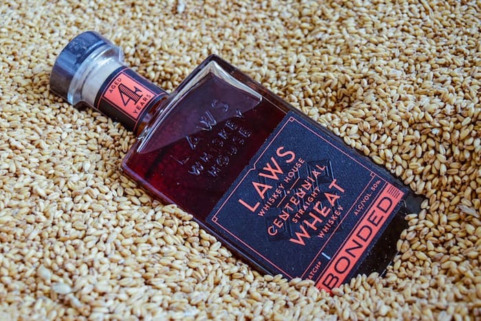 Laws Bonded Centennial Straight Wheat Whiskey