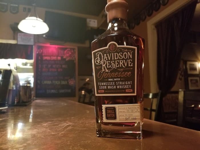 Davidson Reserve Tennessee Whiskey