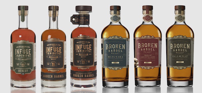 Infuse Spirits Broken Barrel Whiskey Single Oak Series