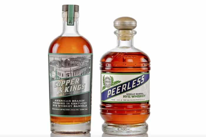 Kentucky Peerless Rye Whiskey, Copper & Kings Absinthe Barrel Finish