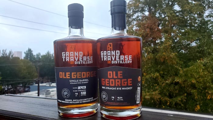 Grand Traverse Ole George Rye Whiskeys