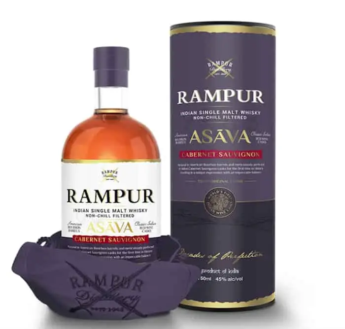 RAMPUR ASAVA カベルネ・ソーヴィニヨン カスク Rampur Asāva Indian Single Malt Whisky Review: Cabernet Sauvignon