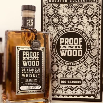 Proof and Wood 100 Seasons 25 Year American Light Whiskey