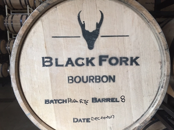Blackfork Bourbon aging