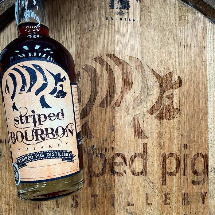 South Carolina striped pork distillery launches Bourbon bottled in special special edition packaging