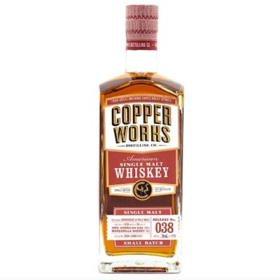 Copperworks American Single Malt Whiskey Release 038