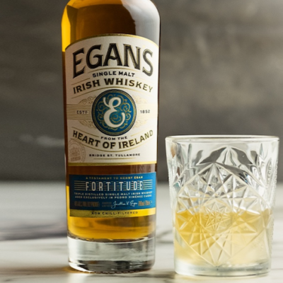 Egan's Fortitude Single Malt Irish Whiskey (image via Egan's Irish Whiskey)