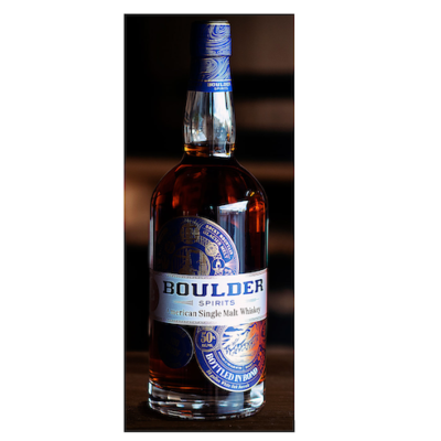 Boulder Spirits Bottled in Bond Single Malt (image via Boulder Spirits)