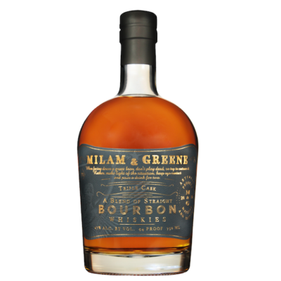 Milam & Greene Triple Cask Blend of Straight Bourbon Whiskeys (image via Milam & Greene)