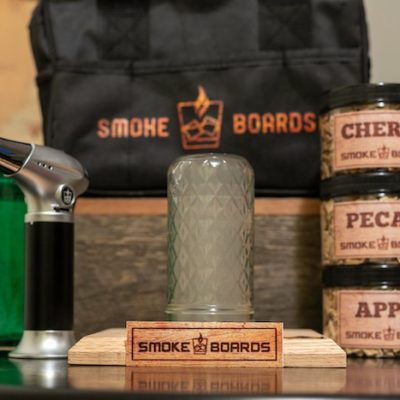 Smoke Boards Cocktail Smoking Kit (image via TK)