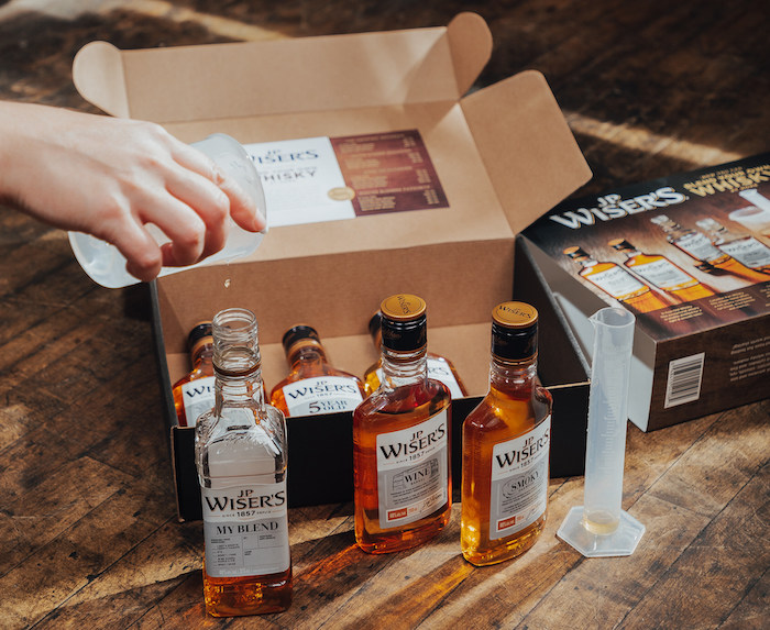 J.P. Wiser's Blend Your Own Whisky kit
