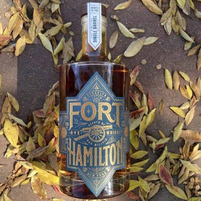 Fort Hamilton Single Barrel Rye Whiskey (image via Theresa Q. Tran)