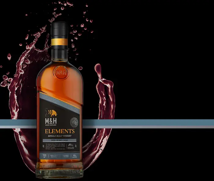 ウイスキー M&H CARIGNAN RED WINE CASK M&H Elements Red Wine Cask Whisky Review | Tasting Notes & Rating