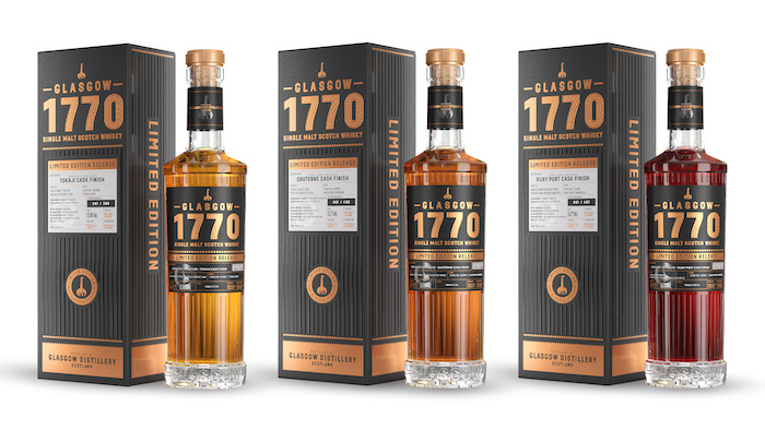 limited-edition releases of iGlasgow 1770 Single Malt Scotch Whisky