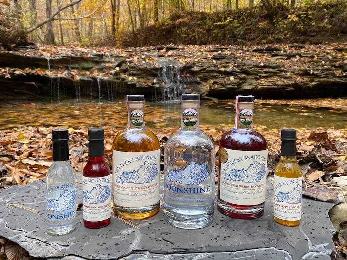Kentucky Mountain Moonshine Distillery spirits