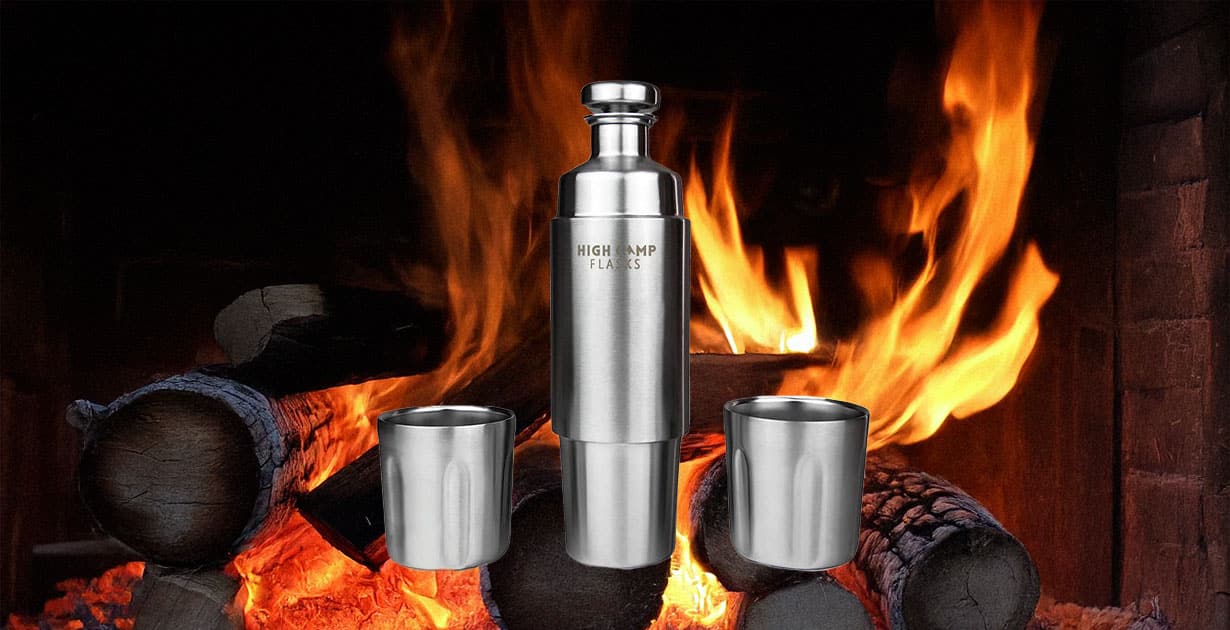 Evaluation: Excessive Camp Flasks Firelight 750 Magnet 3-Piece Bar Set