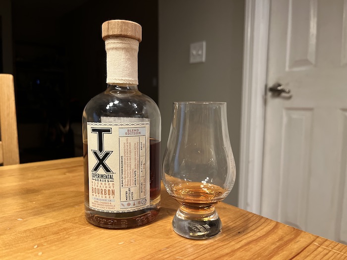 TX Experimental Series Blended Straight Bourbon (image via Scott Bernard Nelson)