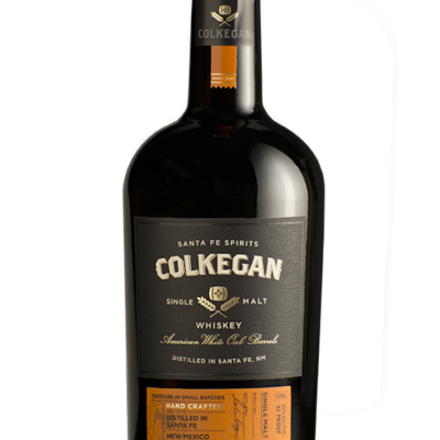 Colkegan Single Malt Whiskey (image via Santa Fe Spirits)