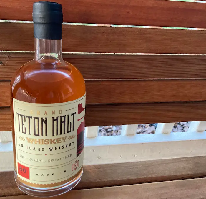 Grand Teton American Single Malt Whiskeyのボトル画像