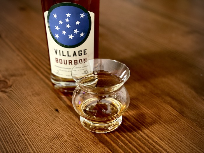 Village Garage Distillery Village Bourbon review