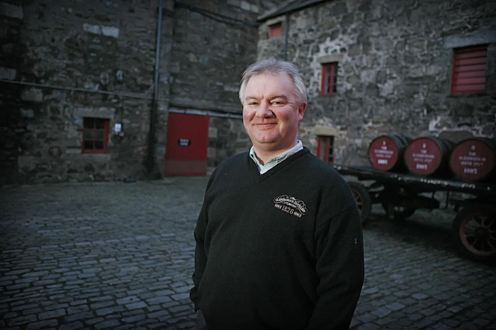 Allan McCojnochie, Brown Forman Scotch distillery manager
