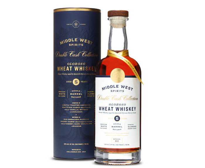 Middle West Spirits Oloroso Wheat Whiskey (image via Middle West Spirits)