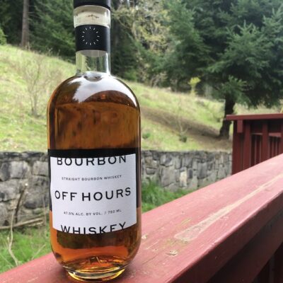 Off Hours Straight Bourbon Whiskey (image via Suzanne Bayard)