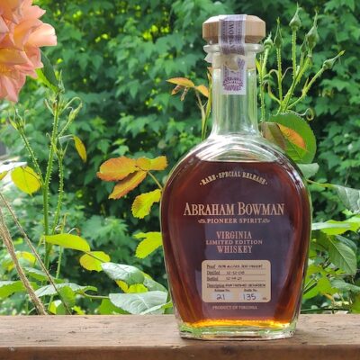 Abraham Bowman Rum Finished Bourbon (image via Evrim Icoz)