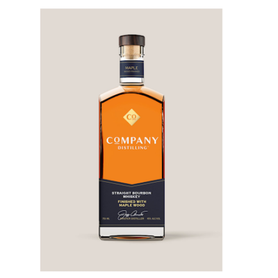 Company Straight Bourbon Whiskey (image via Company Distilling)
