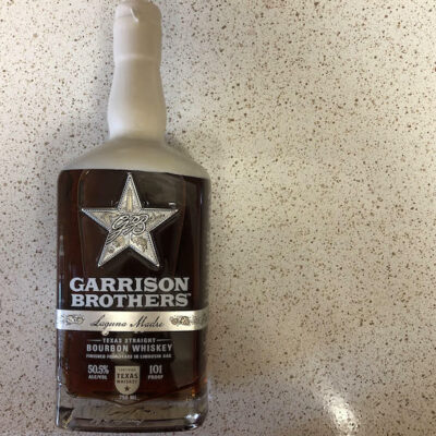 Garrison Brothers Laguna Madre Straight Bourbon (image via Suzanne Bayard)